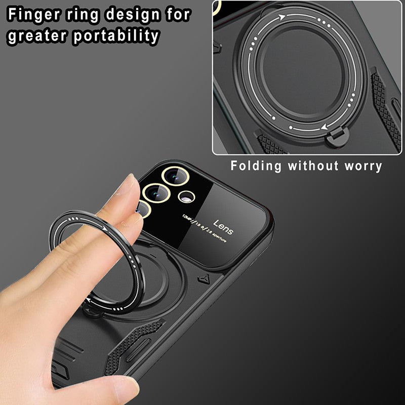 Kickstand Phone Case for Samsung Galaxy A34 5G PC TPU Protective Cover Compatible with MagSafe Kickstand Phone Case for Samsung Galaxy A34 5G PC TPU Protective Cover Compatible with MagSafe